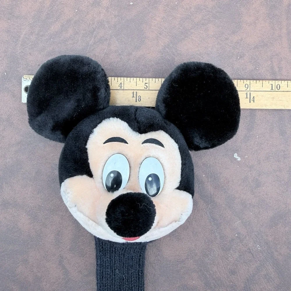 VTG Mickey Mouse Plush Golf Club Cover Disneyland Walt Disney World